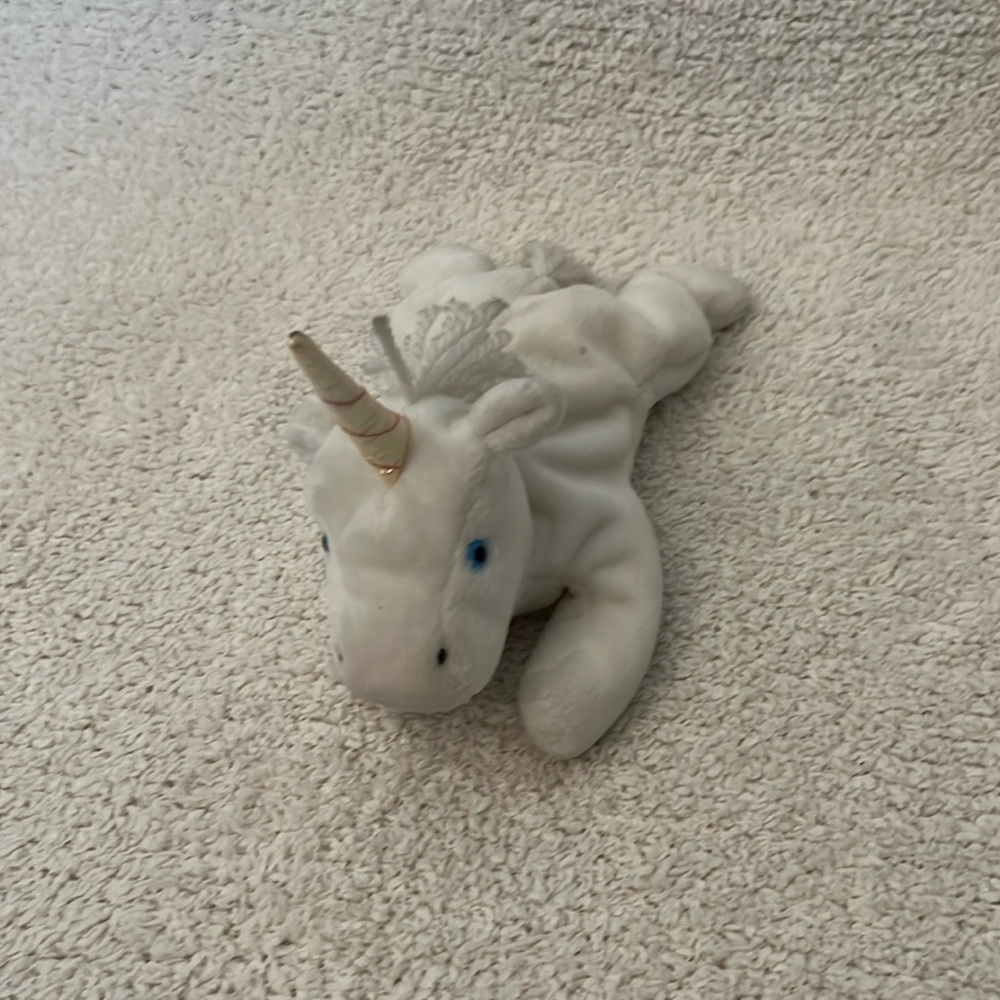 Beanie baby mystic (with shiny horn)